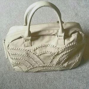 Spiegel Whipstich Accented Handbag